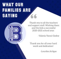 What Our BridgePrep Families Are Saying 